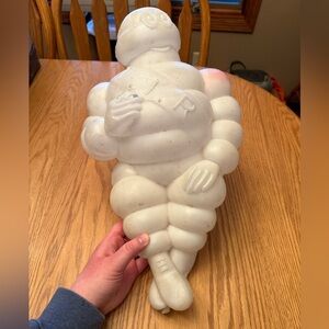 White Michelin Man Plastic Truck Decoration